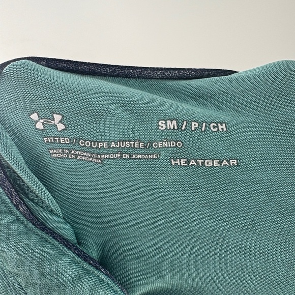 Under Armour Women's Aqua Button Down Polo Shirt - Picture 9 of 9